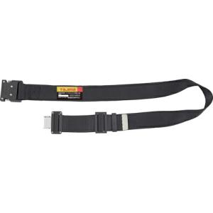 【SALE価格】タジマ 胴ベルト アルミワンタッチ黒バックル カーブ 黒 Lサイズ ( BWBCL145-BK ) (株)TJMデザイン｜orangetool