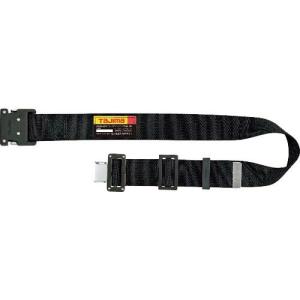 【SALE価格】タジマ 胴ベルト アルミワンタッチ黒バックル 黒 Sサイズ ( BWBS110-BK ) (株)TJMデザイン｜orangetool