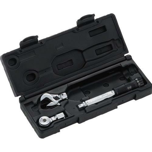 【SALE価格】TOP モンキ形/ラチェット形グリップ付トルクレンチセット 調整範囲2~6N・m (...