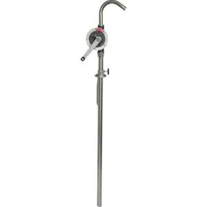 アクアシステム 溶剤・薬品用手廻しドラムポンプ (ステンレス・樹脂) ( HRP253 ) アクアシステム(株)｜orangetool