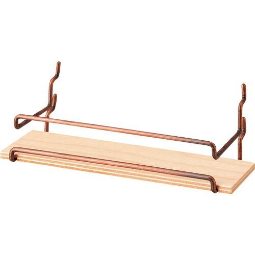 KING JIM PEGGY ミニシェルフ 茶 ( PGP04-BR ) (株)キングジム