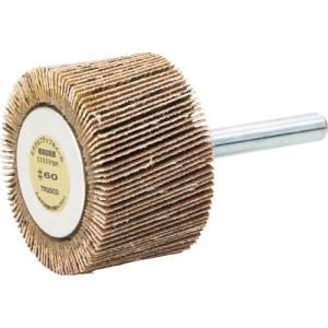 TRUSCO ミラクルフラップホイール 外径40X厚25X軸6 5個入 #60 60# ( MR4025 #60 (5コイリ) ) トラスコ中山(株)｜orangetool