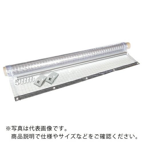 HINAKA スチール棚用防塵シートセット ( KLX5515-120 ) (株)日中製作所