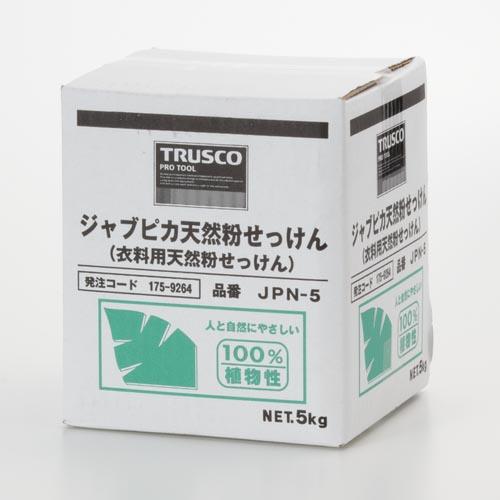 【SALE価格】TRUSCO ジャプピカ天然粉せっけん 5kg (1個=1箱) ( JPN-5 (5...
