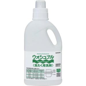 サラヤ ウォシュナル洗たく洗剤 詰替容器 850mL ( 51782 ) サラヤ(株)｜orangetool