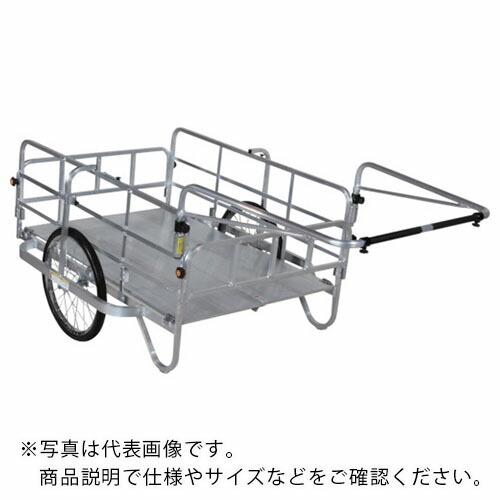 HARAX アルミ製折り畳み式大型リヤカー コンパック(ノーパンクタイヤ) ( HC-1208N )...