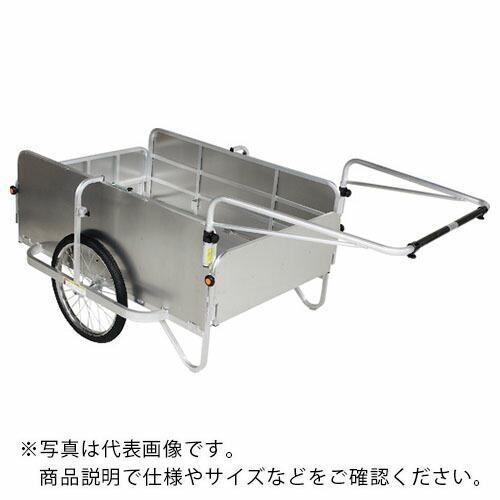 HARAX 折り畳み式大型リヤカー全面パネル付 コンパック(ノーパンクタイヤ) ( HC-1208N...