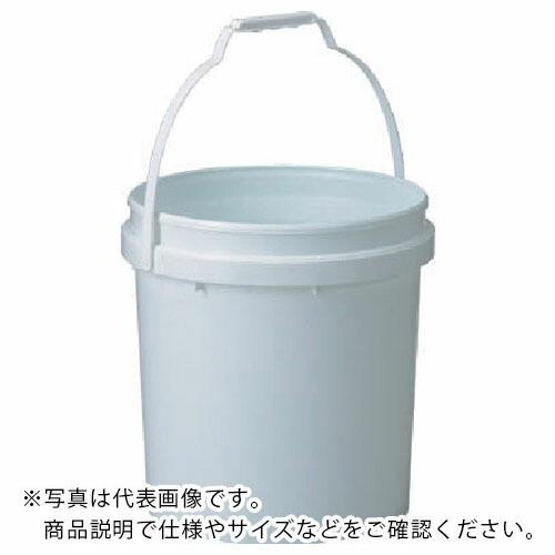 サンコー ペール容器 401503 サンペールS#15(本体+ハンドル) 白 ( 401503WH0...