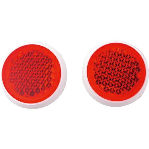 WAKI リフレクター R-27 27丸 レッド 2入り ( Z-3 ) (メーカー取寄)