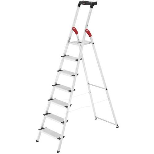 ハセガワ 上枠付踏台 L-80 7ステップ(17776) ( L80-7 ) 長谷川工業(株)