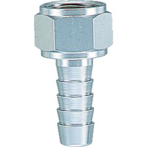 TRUSCO ホースジョイント 1/8 タケノコ外径7.0mm (5個入) ( HJ-107 (5コイリ) ) トラスコ中山(株)｜orangetool