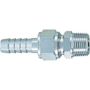 TRUSCO ホース用継手 ニップルホースジョイント 1/2 2個入 ( NHJ-414 (2コイリ) ) トラスコ中山(株)｜orangetool