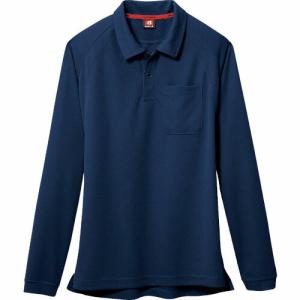 BURTLE 【一時受注停止】 長袖ポロシャツ  ネイビー ( 103-3-L )｜orangetool