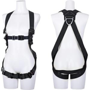 TSUYORON 小町ハーネス ハーネス本体のみ 黒 Sサイズ ( TH-509-OT-BLK-S-BX ) 藤井電工(株) (メーカー取寄)｜ORANGE TOOL TOKIWA