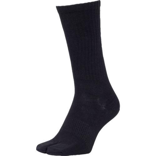 ユニワールド 締め付けを嫌う男の靴下 指付 ブラック 4足組 ( WS-9102 )