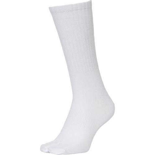 ユニワールド 締め付けを嫌う男の靴下 指付 ホワイト 4足組 ( WS-912 )