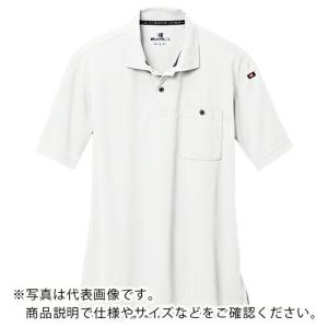 BURTLE 半袖ポロシャツホワイト ( 667-29-L ) (株)バートル｜orangetool
