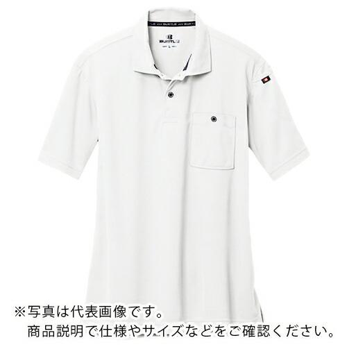 BURTLE 半袖ポロシャツホワイト ( 667-29-LL ) (株)バートル