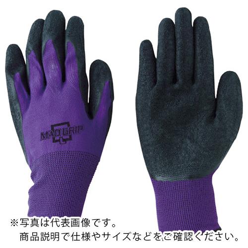 川西 マッドグリップ パープル Mサイズ 10双入り ( 2638PM )
