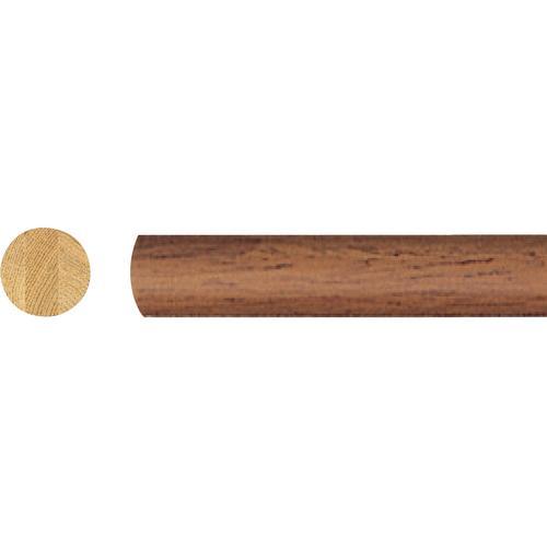 SHIROKUMA タモ集成材丸棒 4000 ミディアムオーク ( 4000BR-35W-40-MO...