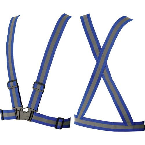 ユニット 伸縮性バンドベスト(ブルー) ( 379-512 ) ユニット(株) (メーカー取寄)