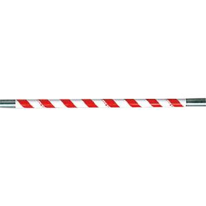 ユニット 単管用カバー サントラスリット(紅白)1m(5本1組) ( 374-715 ) ユニット(株) (メーカー取寄)｜orangetool