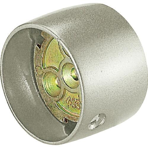 SHIROKUMA 接続金具 35φ ソフトシルバー ( BR-110-35-SSI ) (株)シロ...