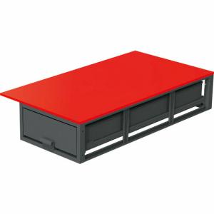 DENSAN バンキャビネット(引き出し) ( SCT-F10 ) ジェフコム(株) (メーカー取寄)｜orangetool