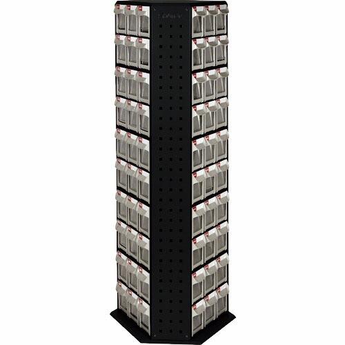 SHUTER 回転パーツスタンド 1280mm 90引出し 黒色 ( RFO-690-BK )