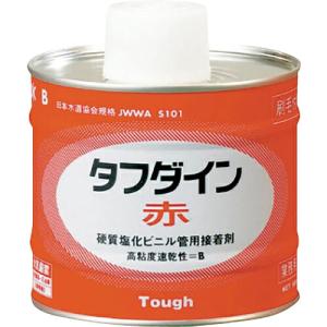 クボタケミックス 塩ビ用接着剤 タフダイン赤 500G ( AKA500G ) (株)クボタケミックス｜orangetool