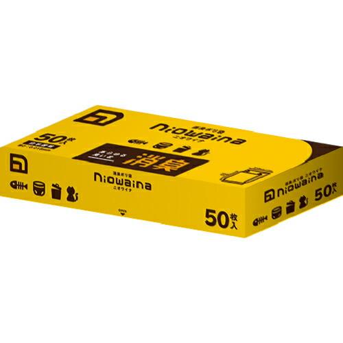 サニパック ニオワイナ消臭袋 BOXタイプ 白半透明 50枚 ( SS01 ) 日本サニパック(株)