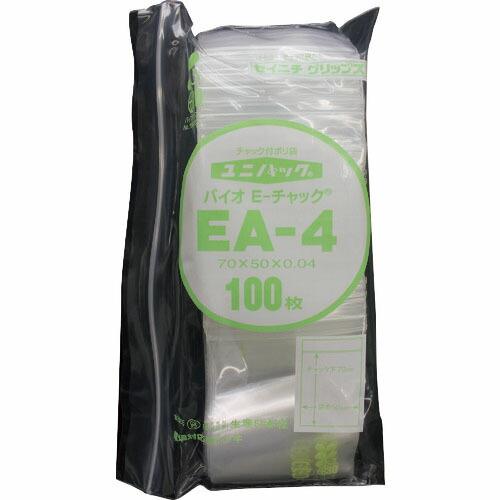 セイニチ 「ユニパック」バイオEチャック規格品(チャック付ポリエチレン袋) EA-4 70×50×0...