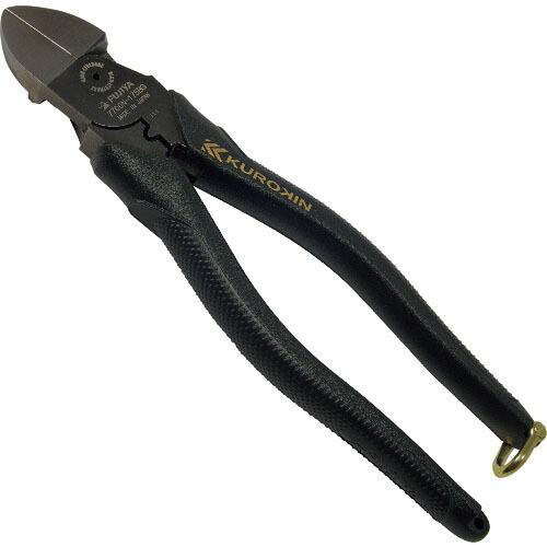 フジ矢 電工名人偏芯薄刃ニッパ(黒金) ( 7700N-175BG ) フジ矢(株)