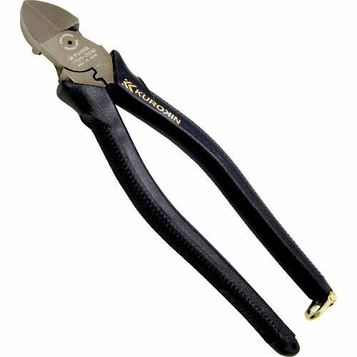 フジ矢 電工名人偏芯薄刃ニッパ(黒金) ( 7700N-200BG ) フジ矢(株)