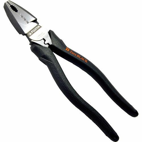 フジ矢 電工職人偏芯ペンチ Zero Black 全長202mm ( 3300N-200 ) フジ矢...