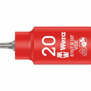 Wera 8767 B VDE 絶縁ホールディングファンションビットソケット TX 20 ( 004920 )｜orangetool