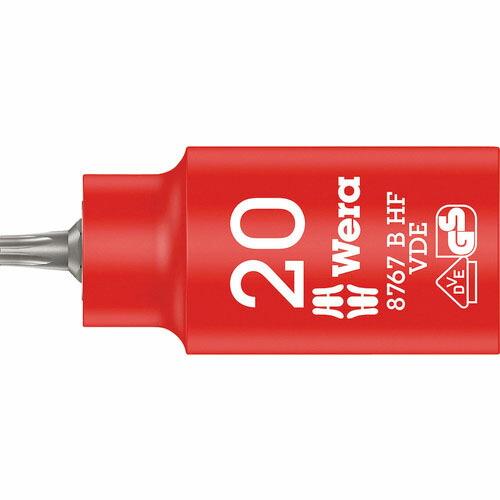 Wera 8767 B VDE 絶縁ホールディングファンションビットソケット TX 20 ( 004...