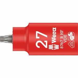 Wera 8767 B VDE 絶縁ホールディングファンションビットソケット TX 27 ( 004922 )｜orangetool