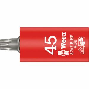 Wera 8767 B VDE 絶縁ホールディングファンションビットソケット TX 45 ( 004925 )｜orangetool