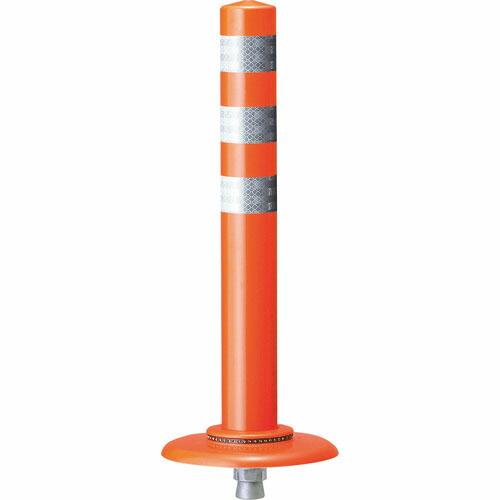 積水 車線分離標 ポールコーン プラス PK 一本脚 防汚・防カビタイプ 赤 ( PC-65PKRW...