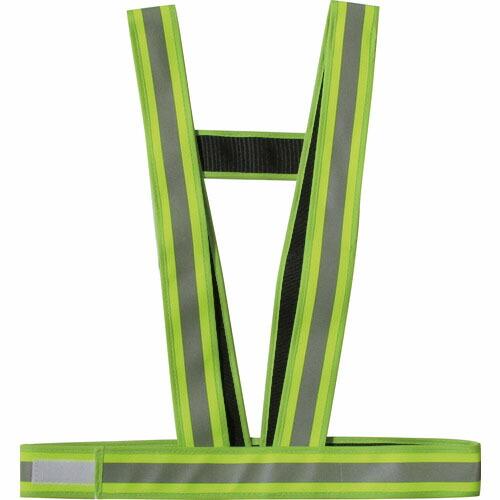 ミズケイ 防炎加工タスキ型安全ベスト「防炎強」&lt;イエロー&gt; ( 5920101 )