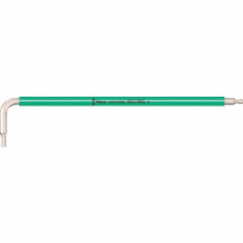 Wera 3950 SPKL Hex-Plus ステンレス六角レンチ 2.0 turquoise (...