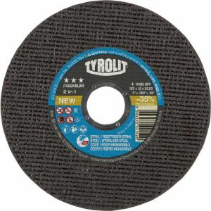 TYROLIT 切断砥石 プレミアムタイプ 125X1.6X22.23mm ( 34332794 ) TYROLIT社｜orangetool