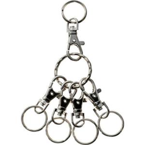 TRUSCO キーホルダー リング シルバー ( TKHR-SV ) トラスコ中山(株)｜orangetool