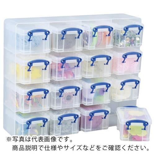 RUP 収納ケース オーガナイザー 0.3L×0.2L スモーク ( 0.3+0.2ORGTSMK ...