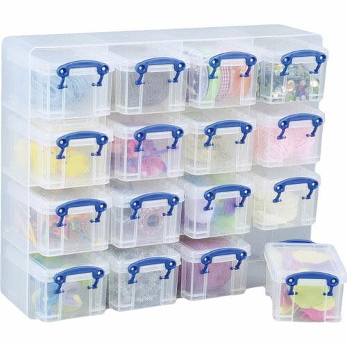 RUP 収納ケース オーガナイザー 0.3L クリア ( 0.3-16ORGC ) RUP社