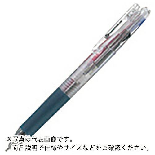 JTX 381350)多色ボールペン透明 3色   ( H038J-3C ) プラス(株)