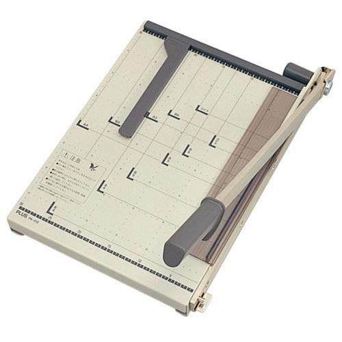 PLUS 012772)ペーパーカッター  B4 グレー  ( PK-012 ) プラス(株)