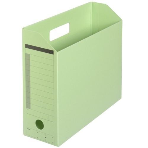 PLUS 879780)ボックスファイルFL-051BF A4E GR 10個  ( FL-051B...