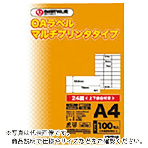 JTX 46709)OAマルチラベル 24面 100枚 ( A241J ) プラス(株) (メーカー...